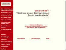 Tablet Screenshot of heilig-film.de